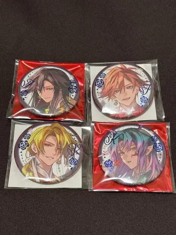 오토후유 2025 마츠리카 캔뱃지 (푸엔, 페이, 루오, 카르마)