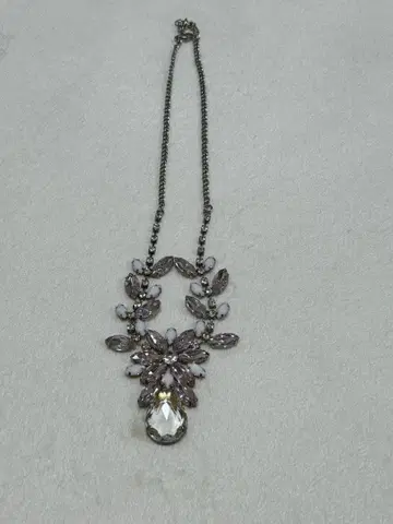 비쥬 목걸이 고져스 큐빅 콘테스트/드레스