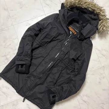극도 건조 Superdry 보아 자켓 코트 퍼