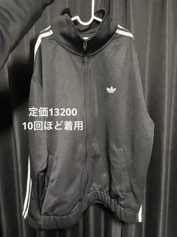 adidas 블랙 트랙 자켓 M