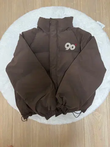 9090 브라운 다운 자켓