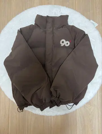 9090 브라운 다운 자켓