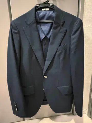 SUIT SELECT(정장 셀렉트) 네이비 비즈니스 자켓 A4 사이즈