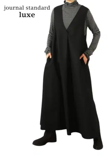 journal standard luxe 슬리브리스 원피스