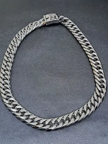 초와이드 스테인리스 체인 키헤이 목걸이