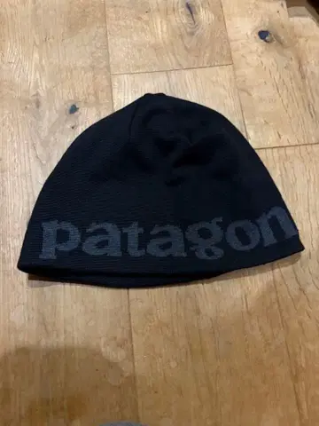 patagonia 블랙 비니 햇, 니트 모자