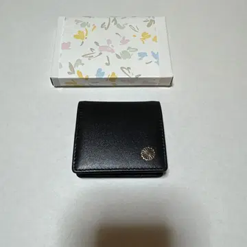 황궁 매점 코인 케이스 밴드 포함 동전 지갑 블랙 소가죽 미사용 새상품