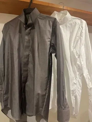 긴팔 와이셔츠 2세트 (결혼식용)