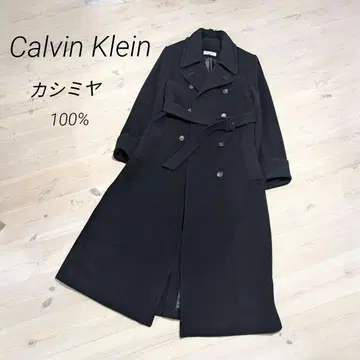 캘빈클라인 Calvin Klein 캐시미어 롱 코트 벨트 포함 9