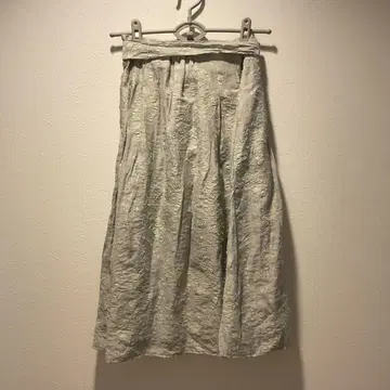 index 플레어 스커트 그린 그린