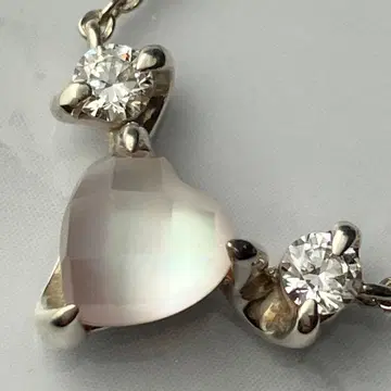 스타 주얼리 색석 목걸이 SV925