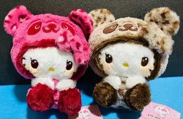 팬더 헬로키티 갸루팬더 BIG 봉제 인형 세트