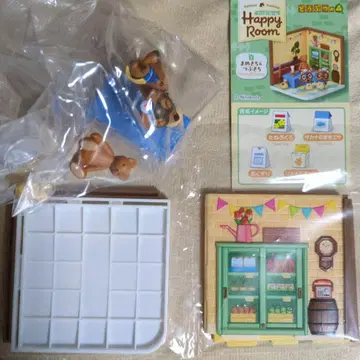 콩돌이&밤돌이 해피룸 동물의 숲 리멘트 피규어