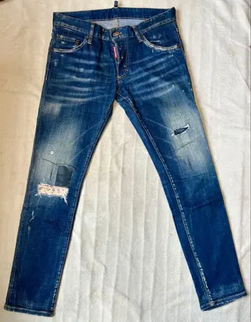 DSQUARED2 데미지 가공 데님 팬츠