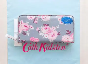 [미사용 새상품] 캐스키드슨 장지갑 꽃무늬 웰즈 로즈