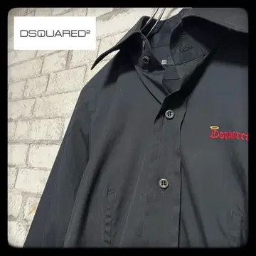 DSQUARED2 디스퀘어드2 긴팔 셔츠 자수 로고