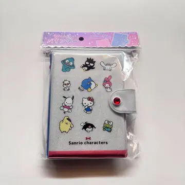 산리오 캐릭터즈 키티 쿠로미 푸딩 씰 바인더 씰북