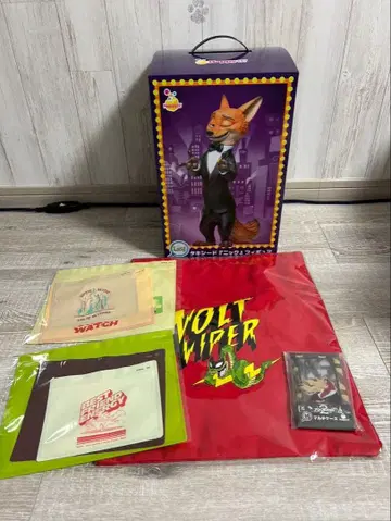 주토피아 2 닉 피규어 턱시도 해피 복권 라스트 원상