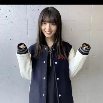 노기자카46 바시티 자켓 사이토 아스카 XL 사이즈