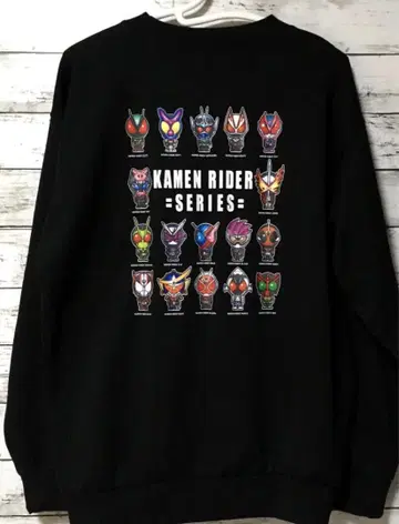 새상품 가면라이더 트레이닝복 사이즈 L 블랙 반다이 도에이