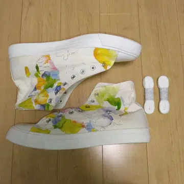 graniph 새상품 월드 이즈 뷰티풀 세계지도 스니커즈