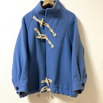 HYKE DOUBLE FACE DUFFLE JACKET