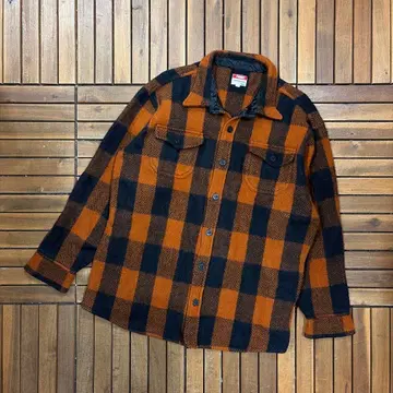 PRMS 버팔로 체크 플란넬 셔츠 두꺼운 우에노 상회