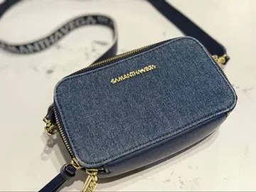 SAMANTHAVEGA 데님 숄더백