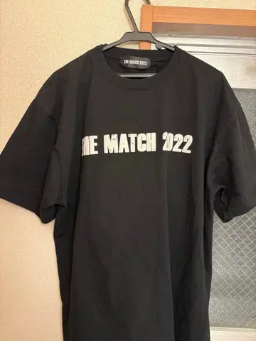 THE MATCH 2022 T셔츠 블랙 XL