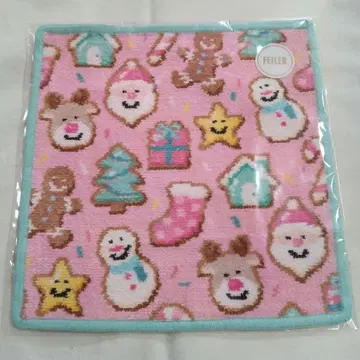 러브러리 바이 페이 페이 크리스마스 쿠키 WEB 한정판 타월 손수건