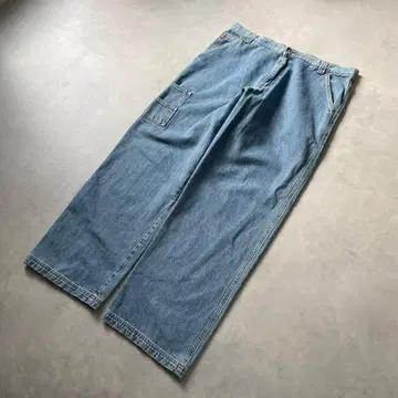 90s 초와이드 GUESS 배기 데님