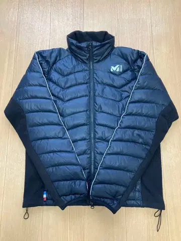 MILLET 다운 자켓 블랙 컬러 M 사이즈