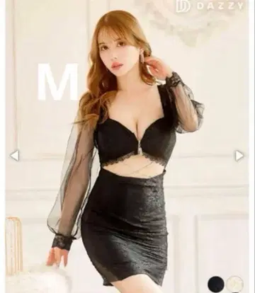 dazzy 시스루 드레스