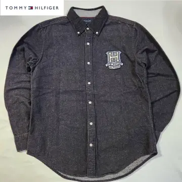 타미힐피거 울 셔츠 M