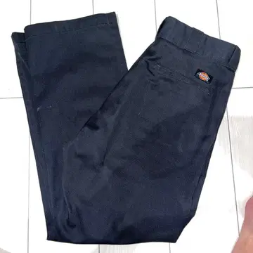 Dickies 874 오리지널 핏 워크 팬츠 W38 블랙