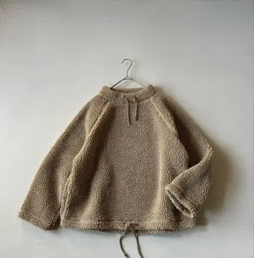 BEAMS BOY 보아 플리스 보트넥 풀오버