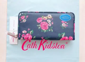 [ 미사용 새상품 ] 캐스키드슨 장지갑 꽃무늬 그로브 번치