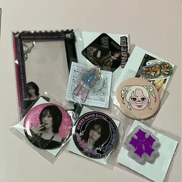 aespa 윈터 캡슐 토이 가챠 캔뱃지 아크릴 스탠드