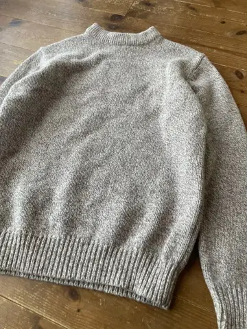 L.L.Bean 라무즈울100% 크루넥 니트 스웨터 M REG