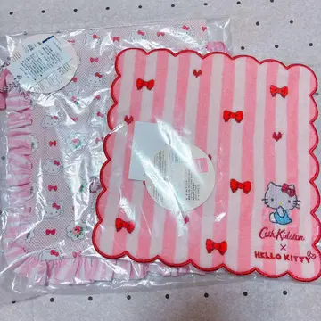 캐스키드슨 x 헬로키티 파우치 & 손수건