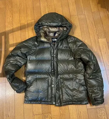 THE NORTH FACE 후드 부착 다운 자켓 L