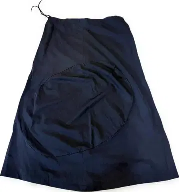 [ALFASPIN] 맥시 스커트 원형 디자인 블랙 M