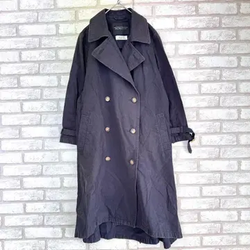 펠리시모 Sunny clouds 써니클라우드 트렌치코트 네이비