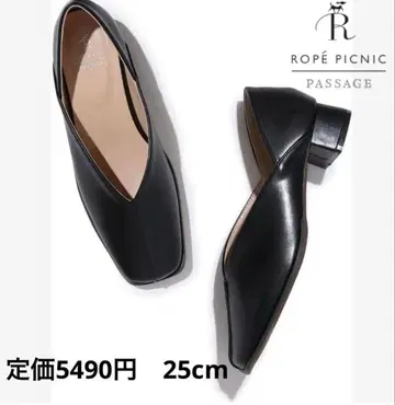 [로페피크닉 파사쥬] 펌프스 스퀘어토 센터 심