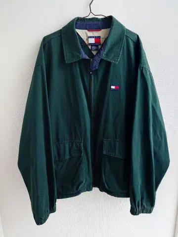 TOMMY HILFIGER 90s 스윙탑 코튼 자켓 XL