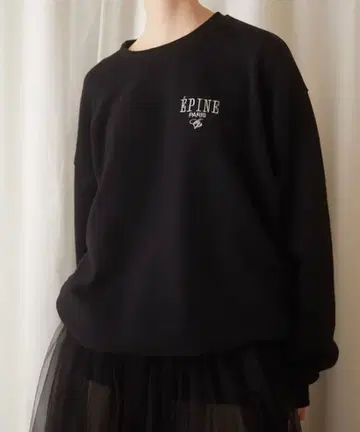 EPINE PARIS over sweat Black