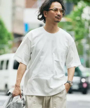 새상품 저널 스탠다드 리룸 USA 코튼 땀 얼룩 방지 T셔츠