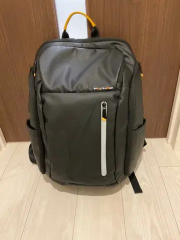 Ponhog 비즈니스 백팩 남성용 블랙