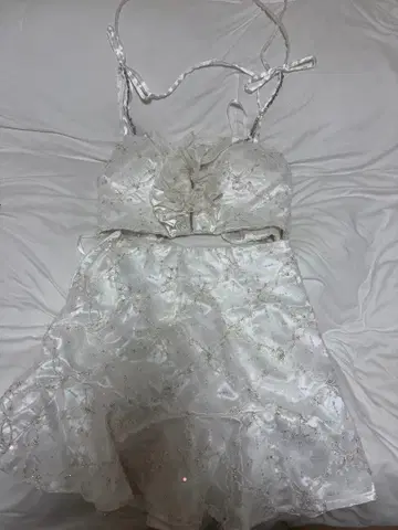 ROBE de FLEURS 프릴 드레스 원피스