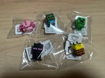 마인크래프트 키링 컴플리트 5개 세트